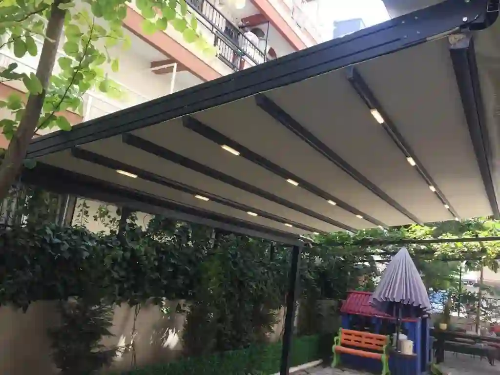 Bioklimatik Pergola Montajı 